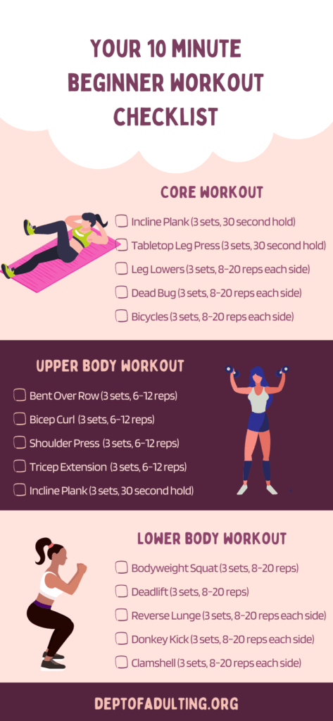 10 Minute Workout: 10 Quick Total-Body Workouts You Can Do In No
